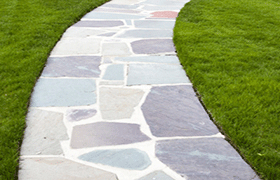 Stone cleaning and power washer services clean all types of stone surfaces.